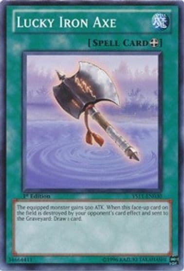 Lucky Iron Axe Starter Deck: Dawn of the Xyz Yu-Gi-Oh! card