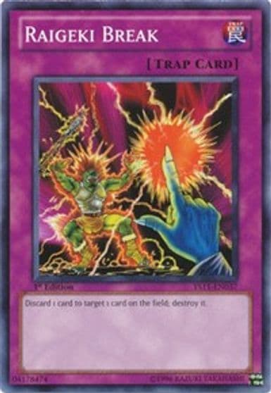 Raigeki Break Starter Deck: Dawn of the Xyz Yu-Gi-Oh! card