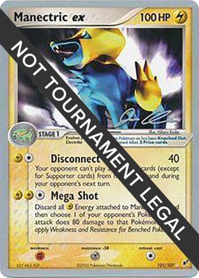 Manectric ex - 2006 (Jason Klaczynski) World Championship Decks Pokemon card
