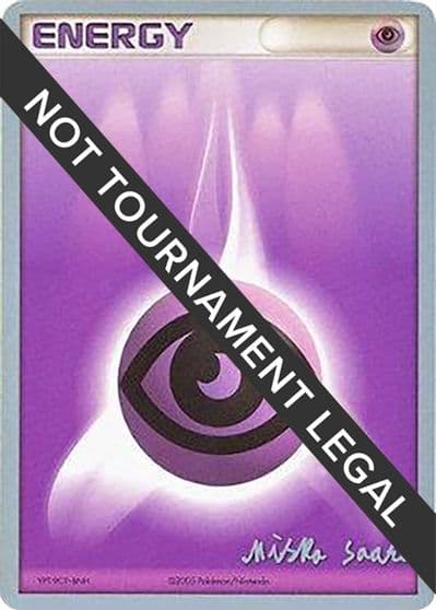 Psychic Energy - 2006 (Miska Saari) World Championship Decks Pokemon card