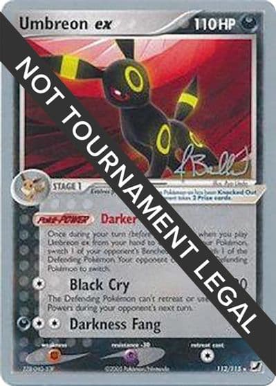 Umbreon ex - 2006 (Jimmy Ballard) World Championship Decks Pokemon card