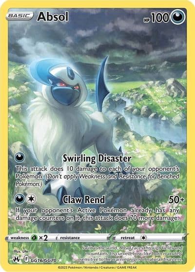 Absol SWSH: Crown Zenith: Galarian Gallery Pokemon card