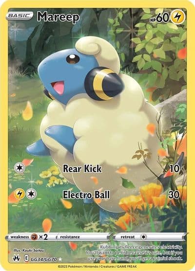 Mareep SWSH: Crown Zenith: Galarian Gallery Pokemon card