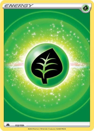 Grass Energy (Texture Full Art) SWSH: Crown Zenith Pokemon card