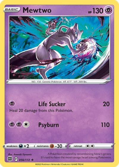 Mewtwo (Cosmos Holo) Miscellaneous Cards & Products Pokemon card