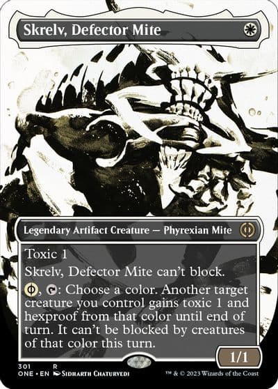 Skrelv Defector Mite Showcase Phyrexia: All Will Be One Magic card