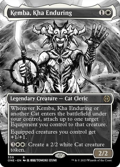 Kemba Kha Enduring Borderless Phyrexia: All Will Be One Magic card