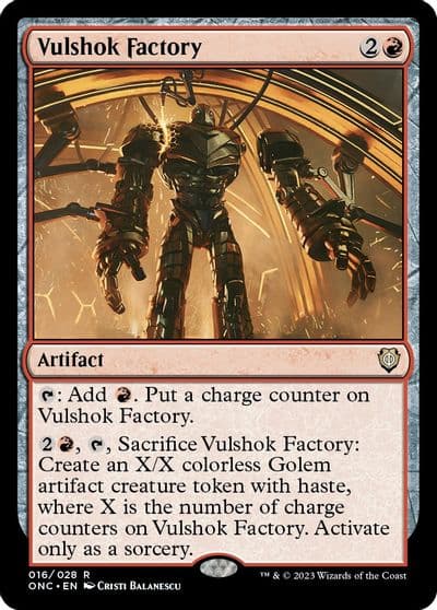 Vulshok Factory Commander: Phyrexia: All Will Be One Magic card