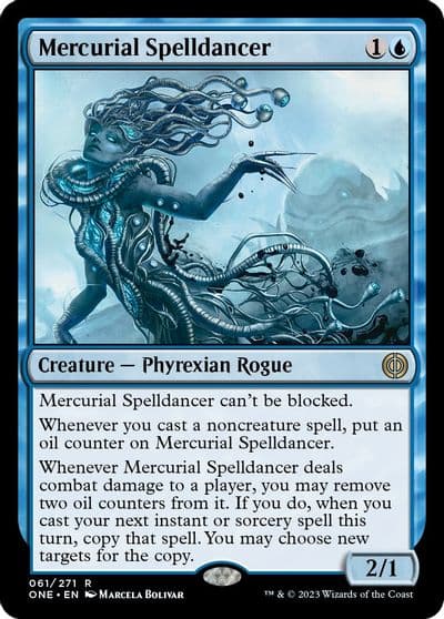 Mercurial Spelldancer Phyrexia: All Will Be One Magic card
