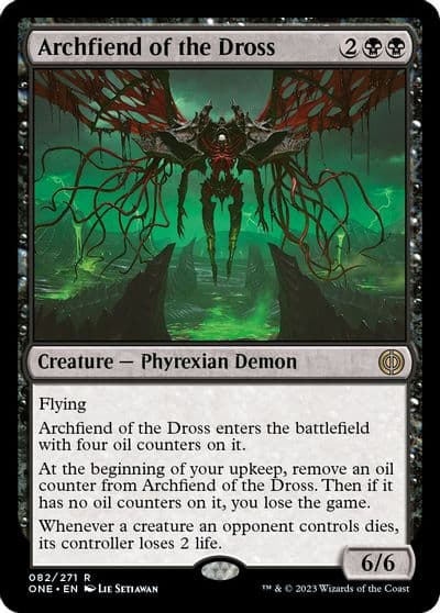 Archfiend of the Dross Phyrexia: All Will Be One Magic card