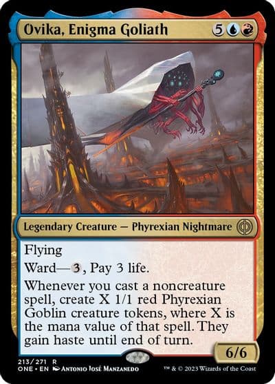 Ovika Enigma Goliath Phyrexia: All Will Be One Magic card