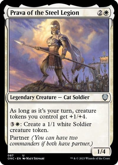 Prava of the Steel Legion Commander: Phyrexia: All Will Be One Magic card
