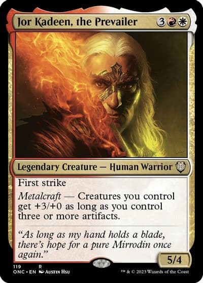 Jor Kadeen the Prevailer Commander: Phyrexia: All Will Be One Magic card