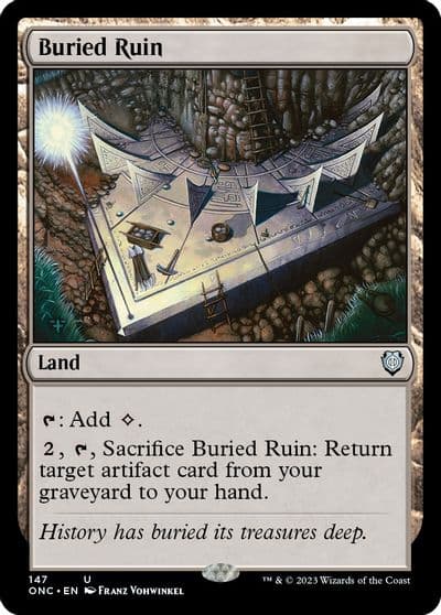 Buried Ruin Commander: Phyrexia: All Will Be One Magic card