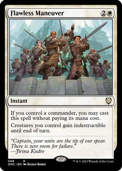 Flawless Maneuver Commander: Phyrexia: All Will Be One Magic card