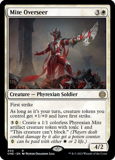 Mite Overseer Phyrexia: All Will Be One Magic card