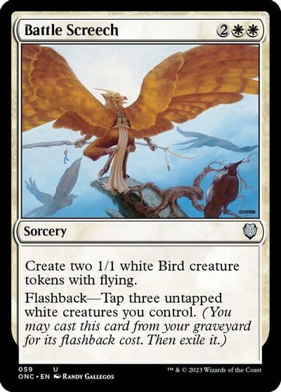 Battle Screech Commander: Phyrexia: All Will Be One Magic card