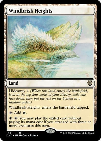 Windbrisk Heights Commander: Phyrexia: All Will Be One Magic card