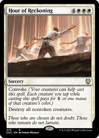 Hour of Reckoning Commander: Phyrexia: All Will Be One Magic card