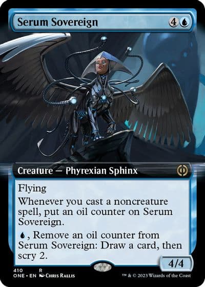 Serum Sovereign Extended Art Phyrexia: All Will Be One Magic card