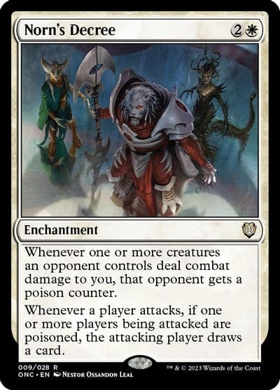 Norns Decree Commander: Phyrexia: All Will Be One Magic card