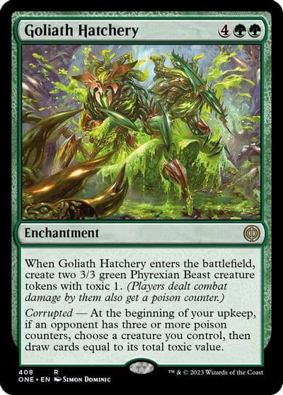 Goliath Hatchery Phyrexia: All Will Be One Magic card