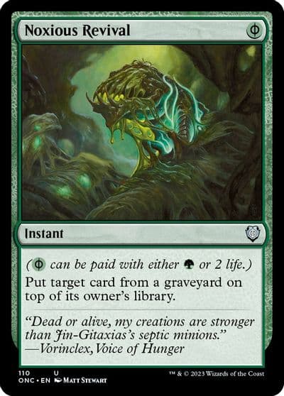 Noxious Revival Commander: Phyrexia: All Will Be One Magic card