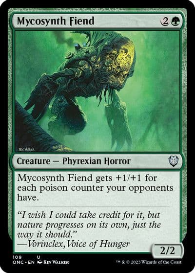 Mycosynth Fiend Commander: Phyrexia: All Will Be One Magic card