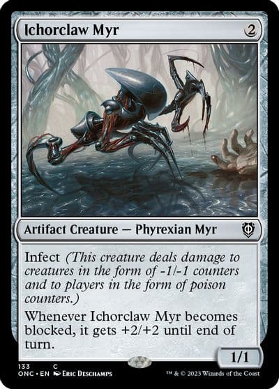 Ichorclaw Myr Commander: Phyrexia: All Will Be One Magic card