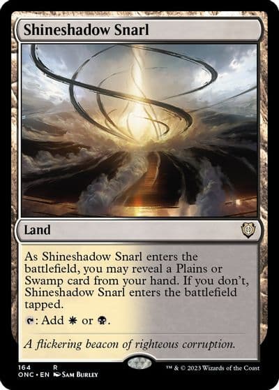 Shineshadow Snarl Commander: Phyrexia: All Will Be One Magic card