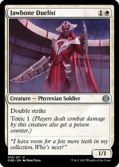 Jawbone Duelist Phyrexia: All Will Be One Magic card