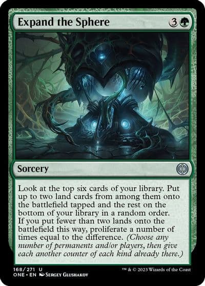 Expand the Sphere Phyrexia: All Will Be One Magic card