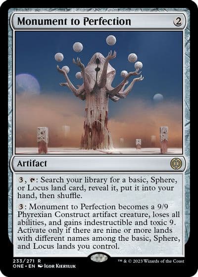 Monument to Perfection Phyrexia: All Will Be One Magic card