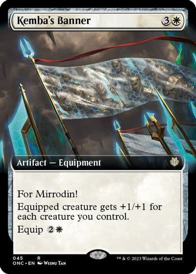 Kembas Banner Extended Art Commander: Phyrexia: All Will Be One Magic card