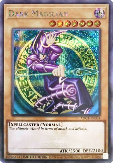 Dark Magician Adidas Exclusive Miscellaneous Promotional Cards Yu-Gi-Oh! card