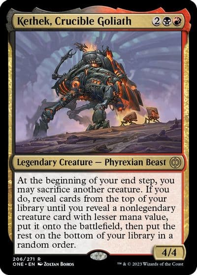 Kethek Crucible Goliath Phyrexia: All Will Be One Magic card