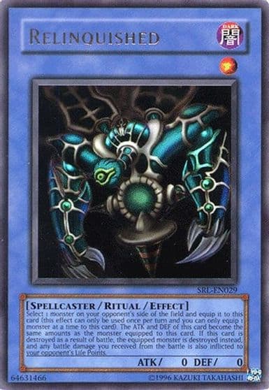 Relinquished Spell Ruler (Worldwide English) Yu-Gi-Oh! card