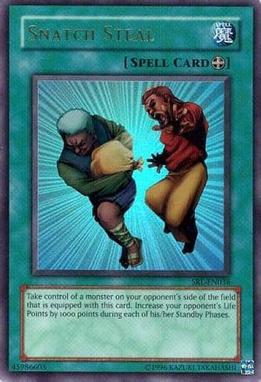 Snatch Steal Spell Ruler (Worldwide English) Yu-Gi-Oh! card
