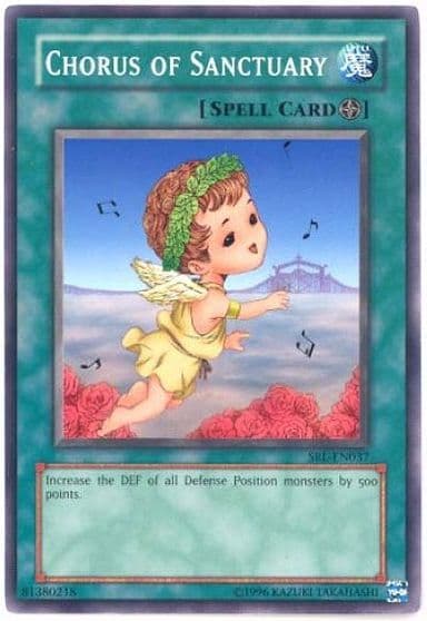 Chorus of Sanctuary Spell Ruler (Worldwide English) Yu-Gi-Oh! card