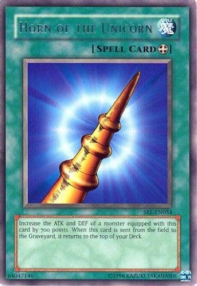 Horn of the Unicorn Spell Ruler (Worldwide English) Yu-Gi-Oh! card