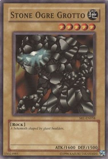 Stone Ogre Grotto Spell Ruler (Worldwide English) Yu-Gi-Oh! card