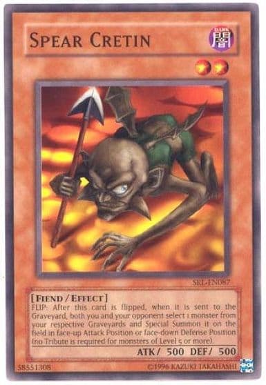 Spear Cretin Spell Ruler (Worldwide English) Yu-Gi-Oh! card