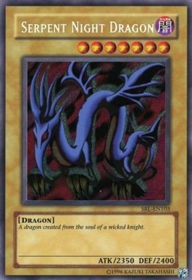 Serpent Night Dragon Spell Ruler (Worldwide English) Yu-Gi-Oh! card