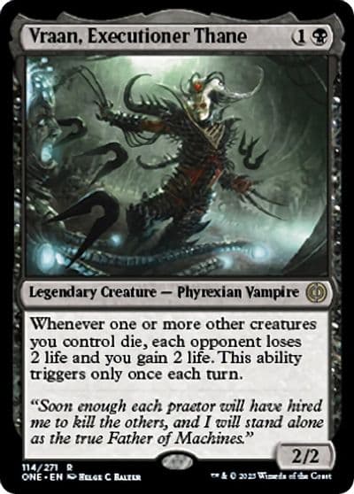 Vraan Executioner Thane Phyrexia: All Will Be One Magic card