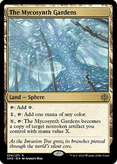 The Mycosynth Gardens Phyrexia: All Will Be One Magic card