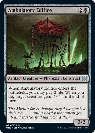 Ambulatory Edifice Phyrexia: All Will Be One Magic card