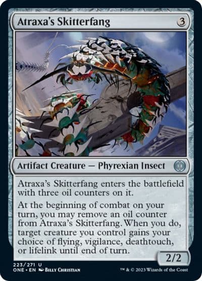 Atraxas Skitterfang Phyrexia: All Will Be One Magic card