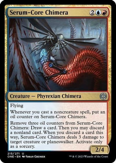Serum Core Chimera Phyrexia: All Will Be One Magic card