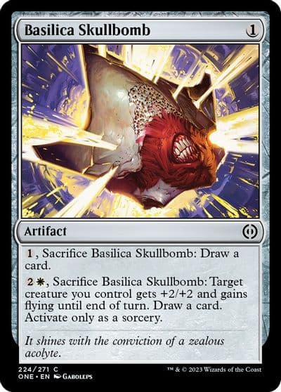 Basilica Skullbomb Phyrexia: All Will Be One Magic card