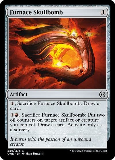 Furnace Skullbomb Phyrexia: All Will Be One Magic card